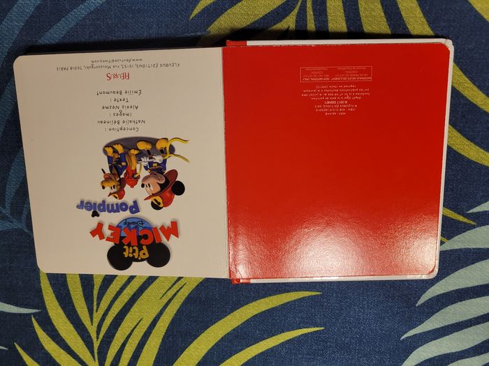 Livre p'tit mickey pompier disney - photo numéro 6