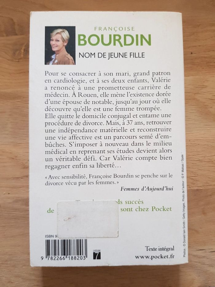 nom de jeune fille - Françoise Bourdin - photo numéro 2