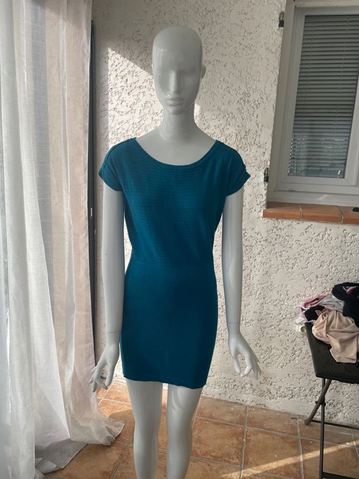 Robe bleue canard de chez mim en taille 36