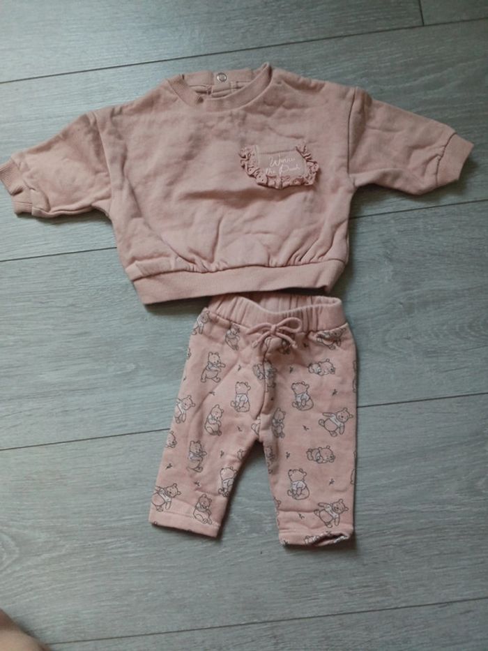 🌹ensemble winnie 1 mois 52-55cm kiabi 🌹