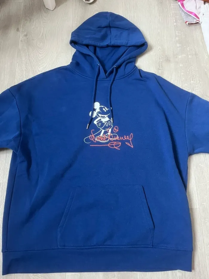 Sweat-shirt à capuche Mickey 100 ans Disney - photo numéro 2
