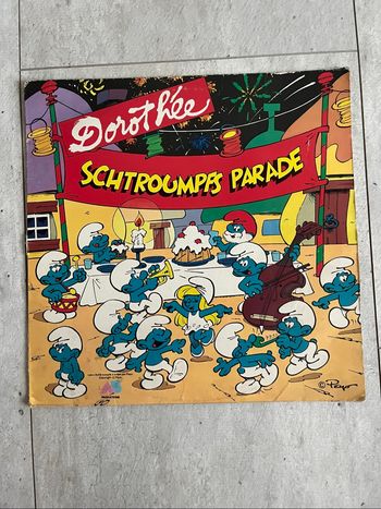 Disque 33 tours Dorothée Schtroumpfs Parade