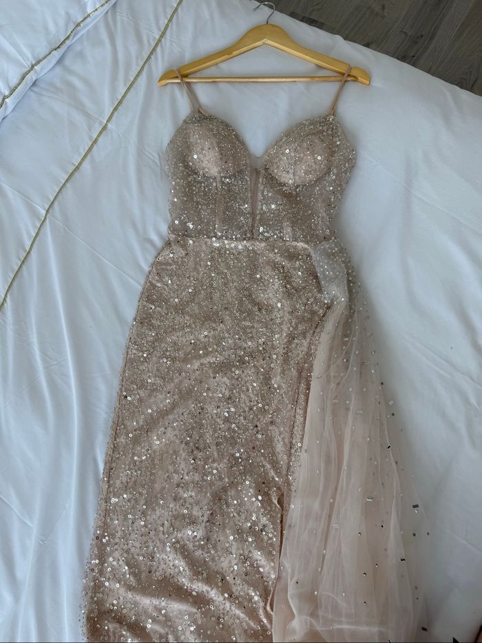 Robe rose poudré - photo numéro 3