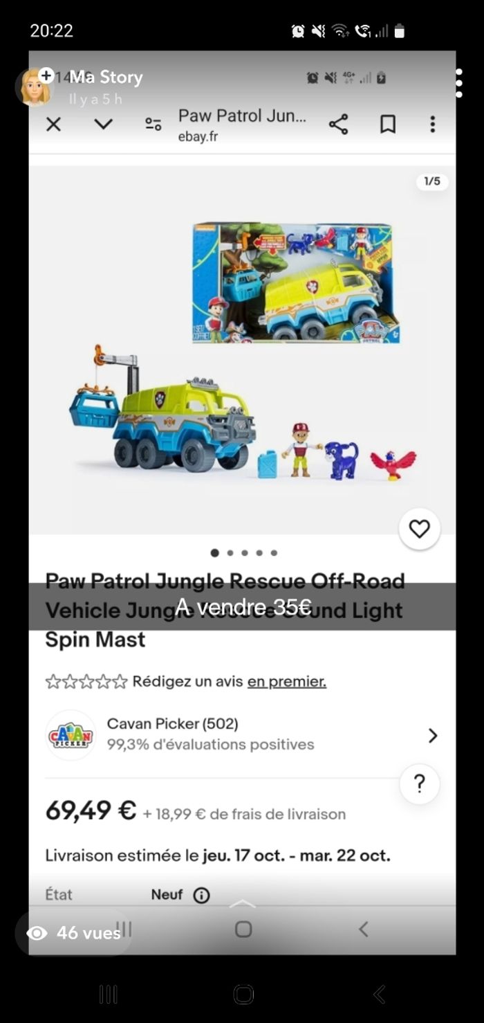 Camion pat patrouille jungle