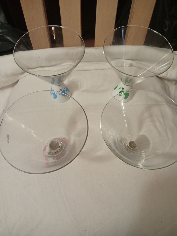 Lot de 4 verres à cocktail - photo numéro 2