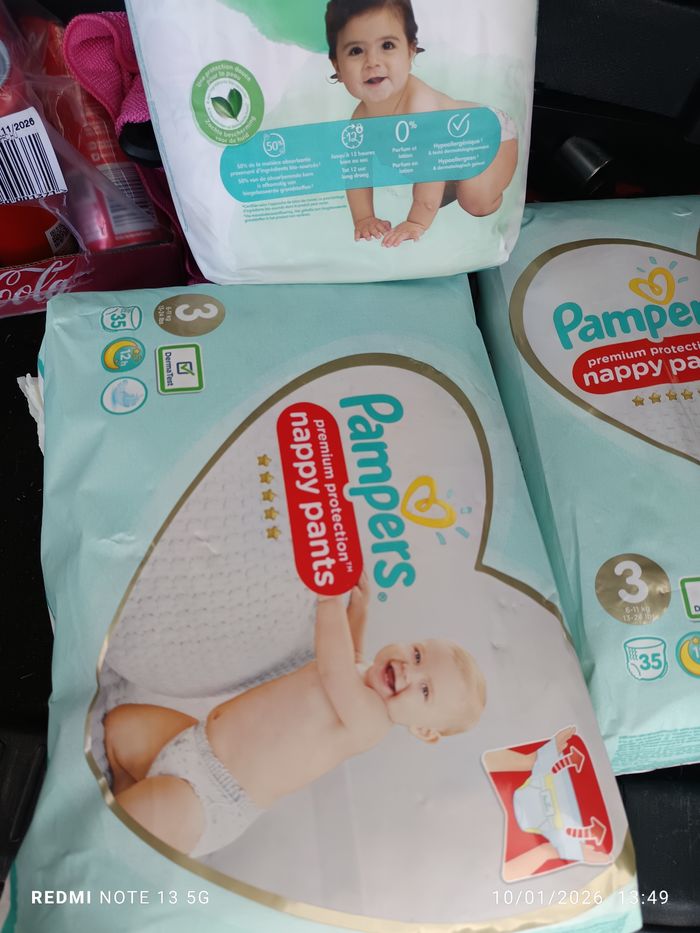 Pampers taille 3