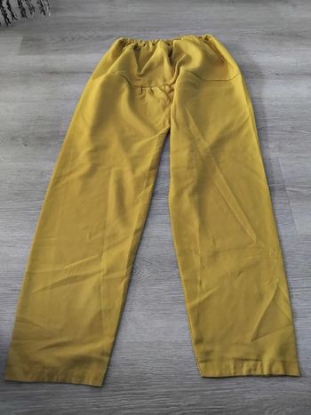 Pantalon jaune/vert
