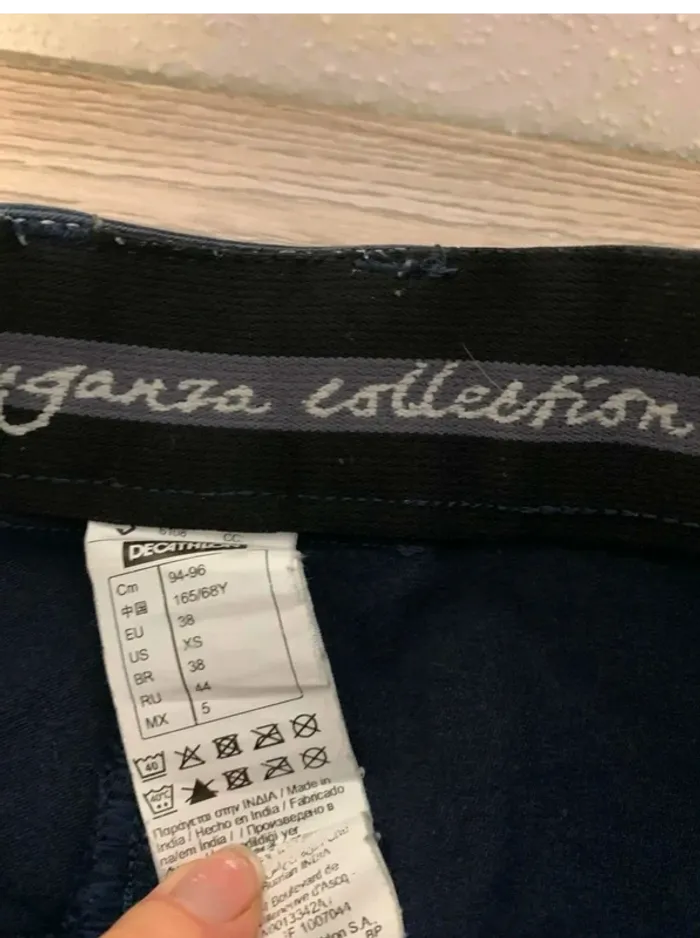 Pantalon d’équitation Fouganza bleu marine – Taille 38 (M) - photo numéro 5