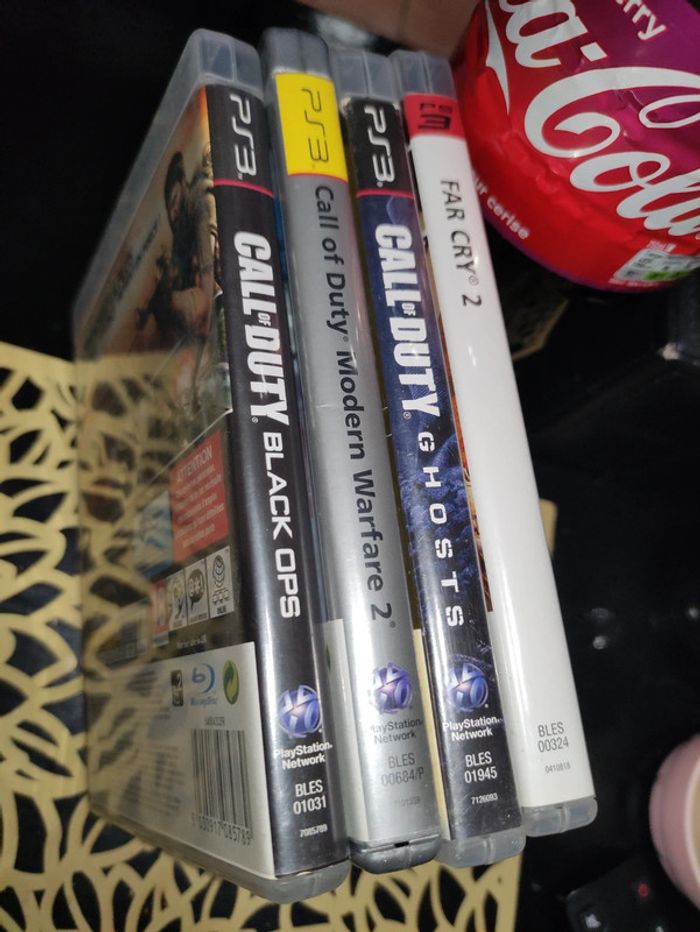 Lot de 4 jeux pour Playstation 3 - photo numéro 3