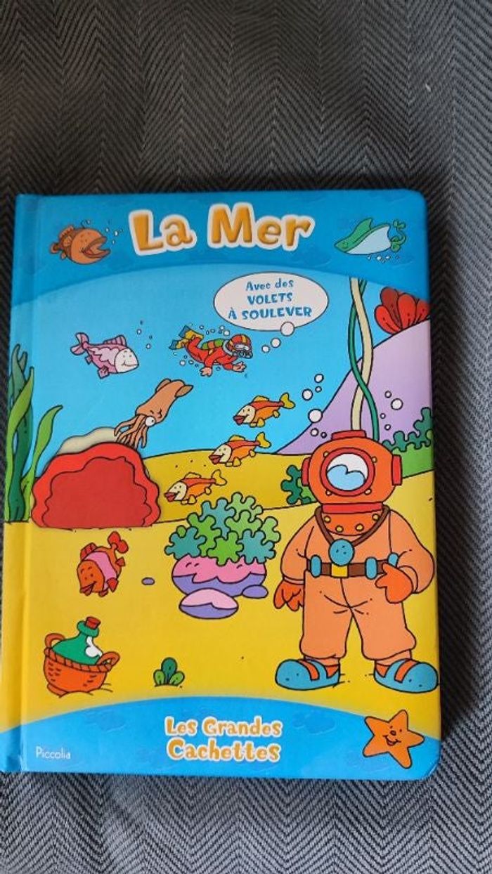 la mer livre cartonné