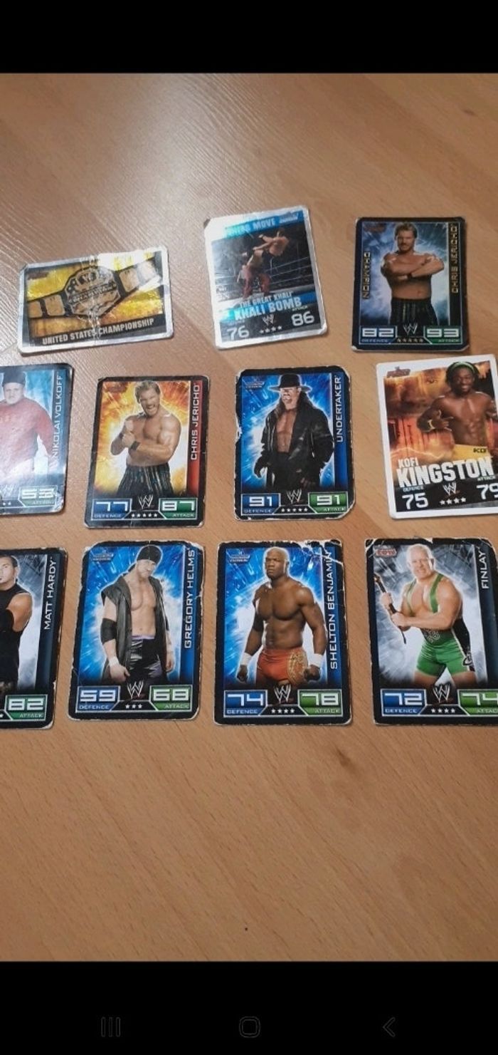 16 cartes slam attax 💪 - photo numéro 4