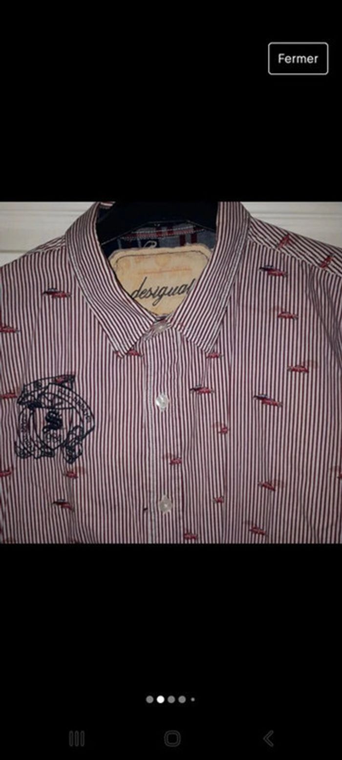 chemise vintage homme Desigual taille M - photo numéro 9