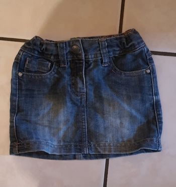 Jupe jeans tape à l œil 24 mois