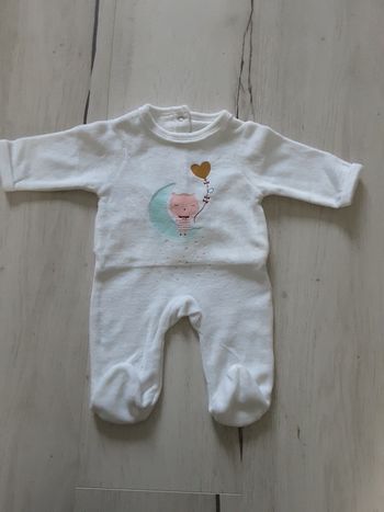 Vêtement bébé fille naissance pyjama Vert Baudet