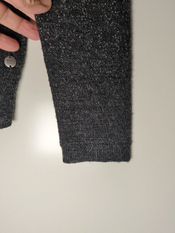 Pull gris chiné paillettes Garcia jeans S - photo numéro 11