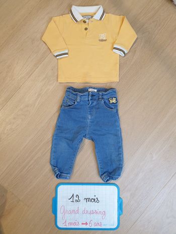 Ensemble 12 mois Du pareil au même