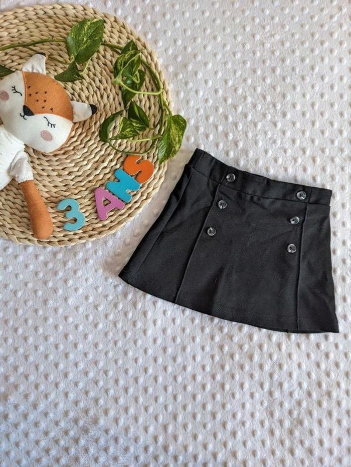 Jupe Kiabi noire 3 ans