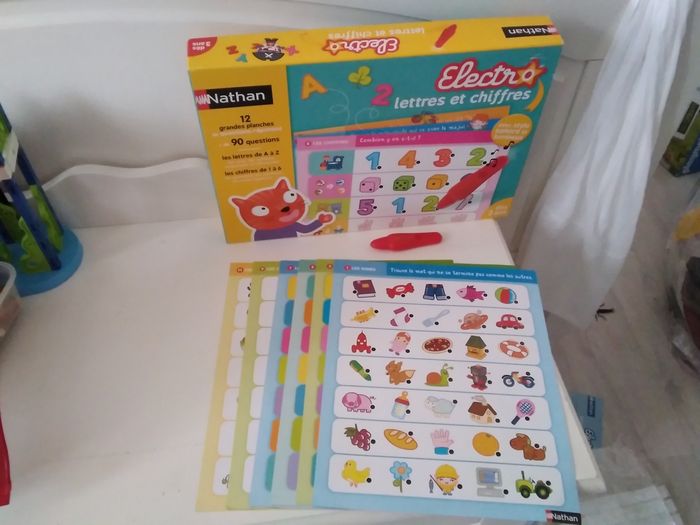 jeux électronique chiffres et lettres