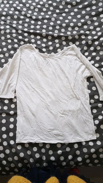 Tee-shirt blanc promod