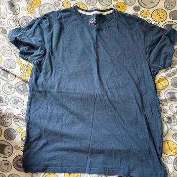 T-shirt basique bleu