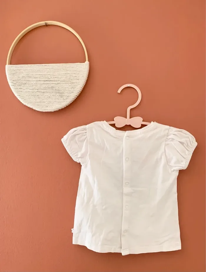 🦋 T-shirt OBAÏBI – 6 mois - photo numéro 3