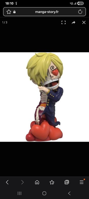 Figurine One Piece Sanji Wanted Series