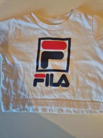 T shirt fila 0.3 mois