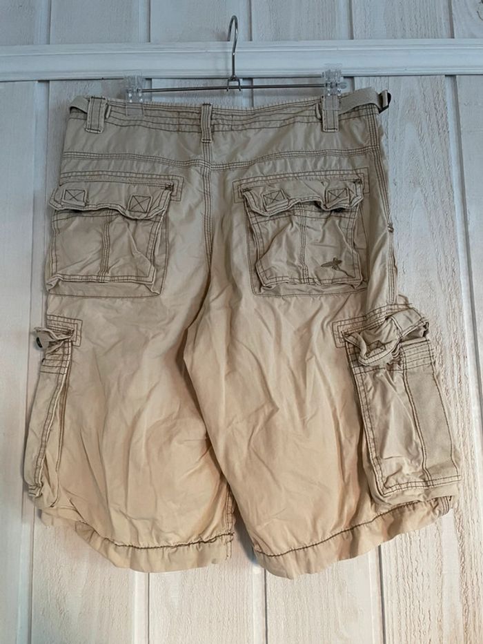 Short beige cargo - Tokyo Laundry - M - photo numéro 2