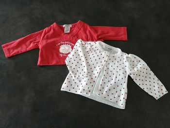 Lot 2 gilets (3 mois)