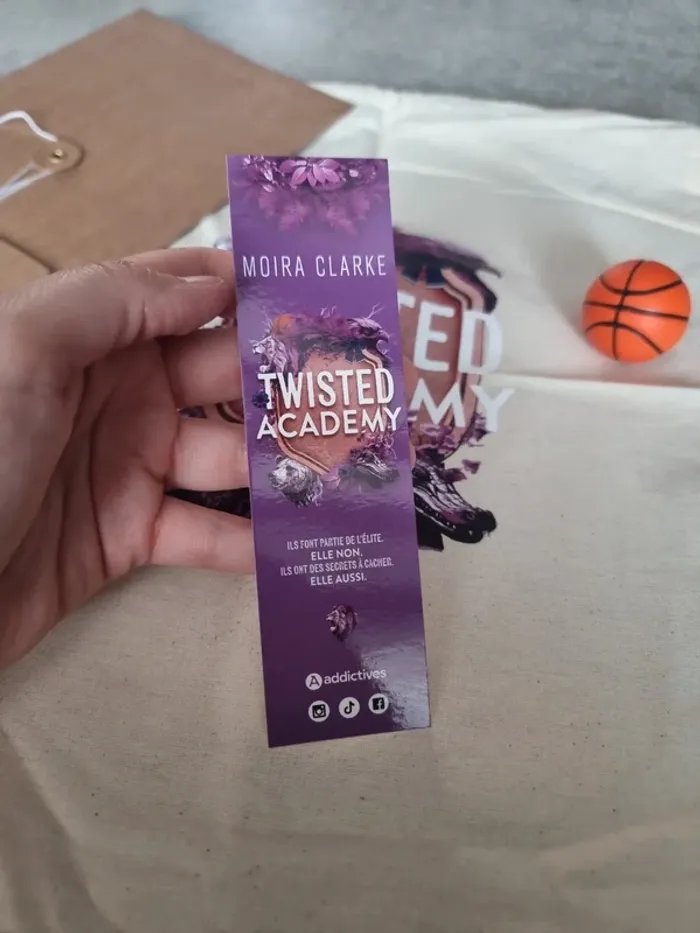 Lot goodies du livre Twisted academy - photo numéro 2