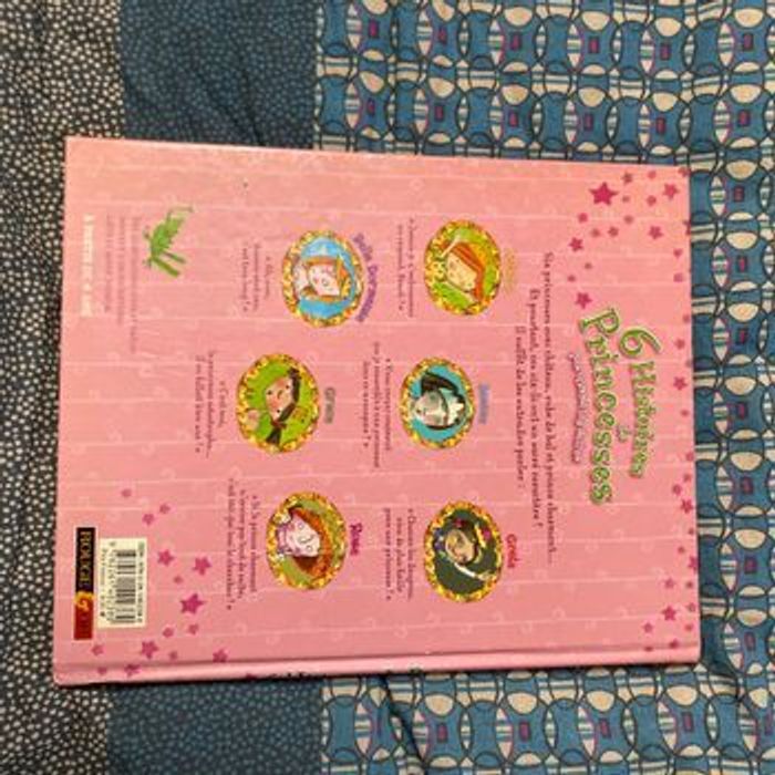 Grand livre 6 histoires de princesses pas comme les autres Rouge et Or - photo numéro 8