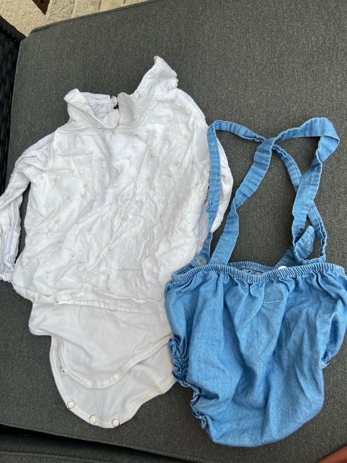 Lot chemise et bloomer