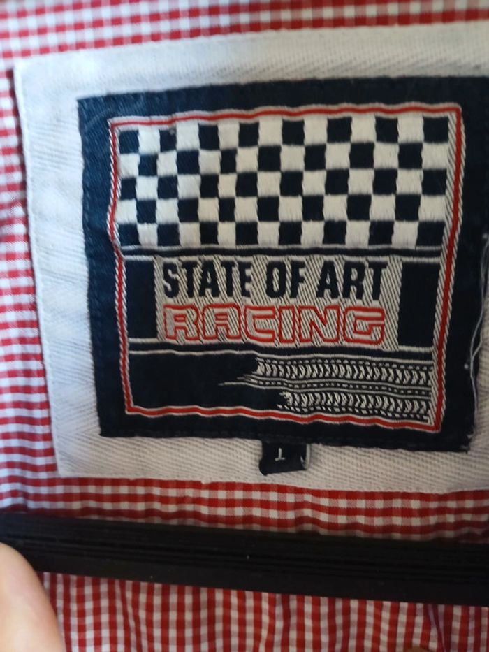 🍍 Chemise à carreaux homme Statère Of Art Racing taille L - photo numéro 5