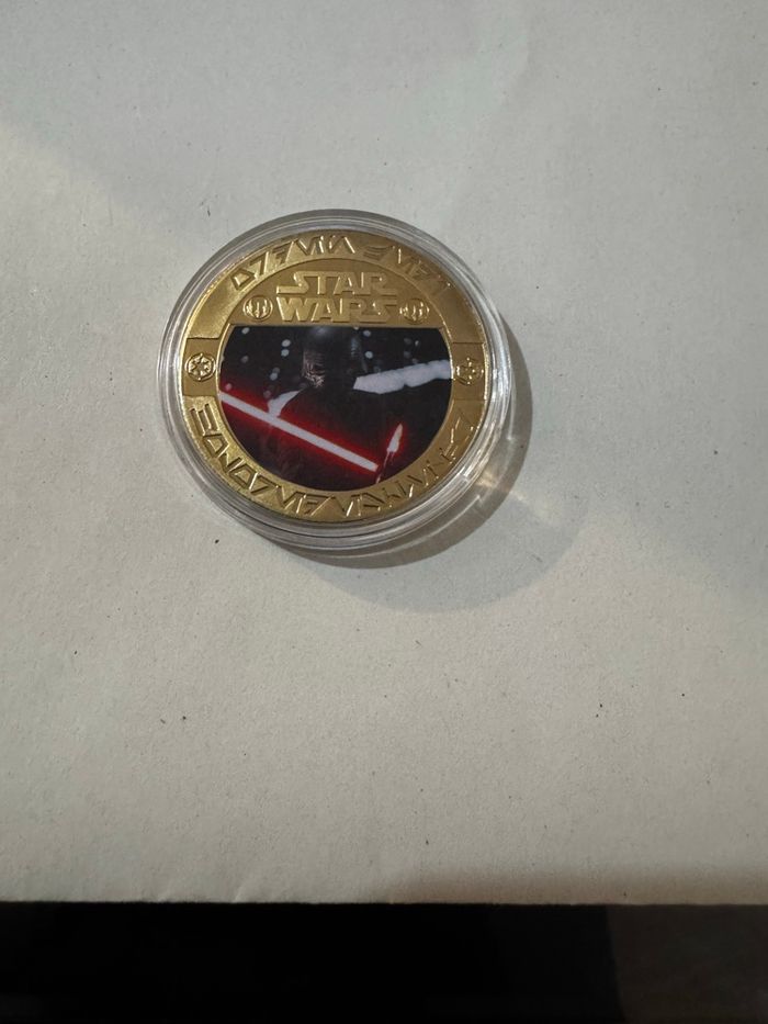 Lot de 5 pièces doré star wars - photo numéro 8