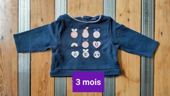 Sweat léger 3 mois
