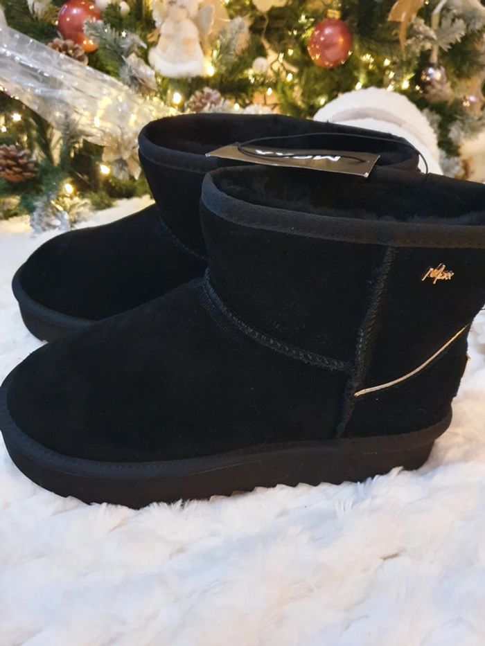 Bottines Mexx noires taille 40 - photo numéro 5