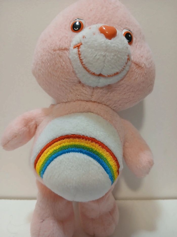 Peluche bisounours pink rainbow - photo numéro 2