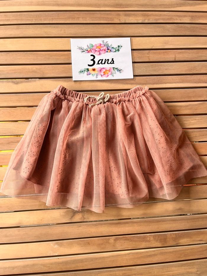 Jupe rose Zara 3 ans