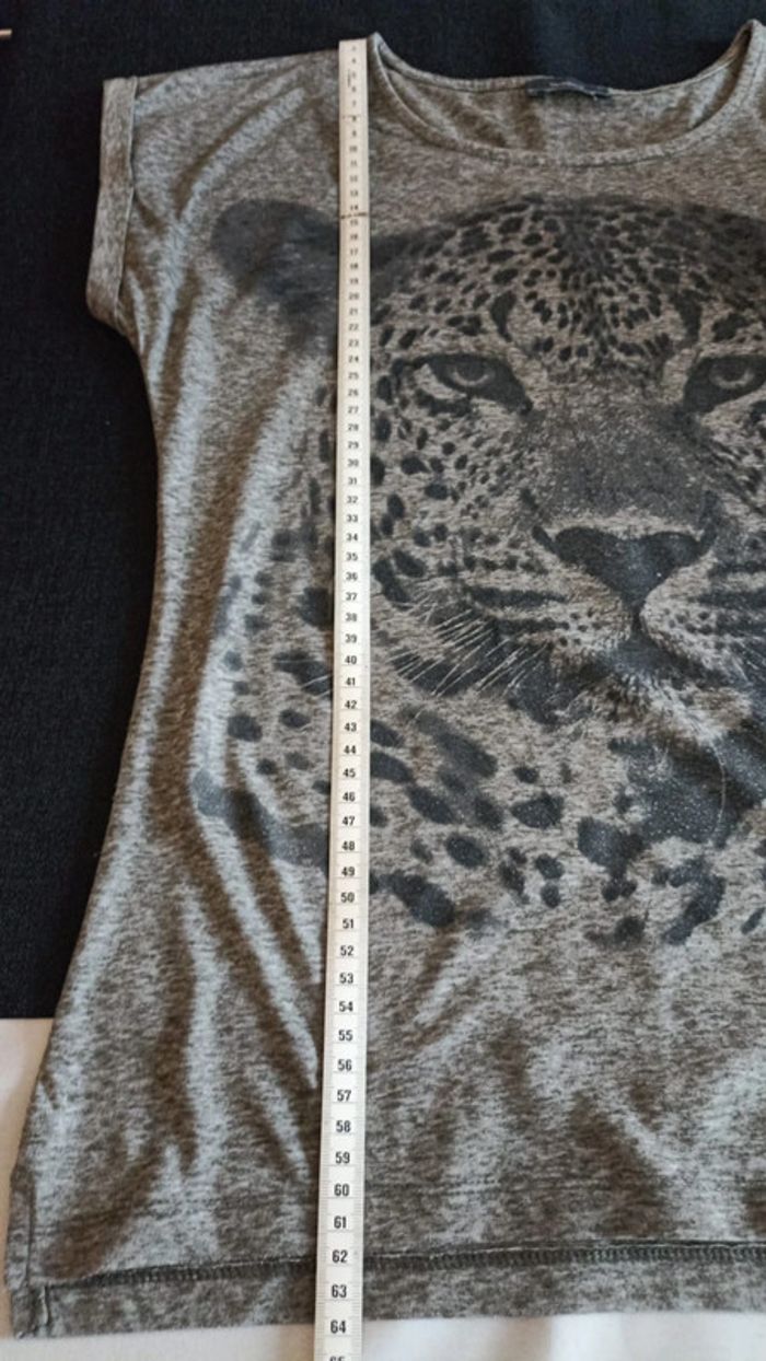 T-shirt imprimé léopard - photo numéro 6