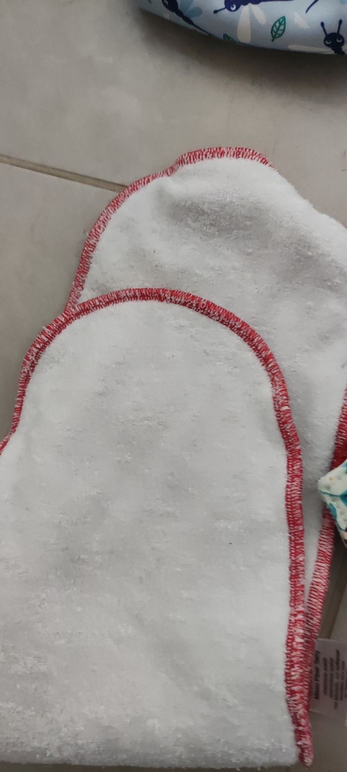 Lot couche lavable insert et sac a couche - photo numéro 3