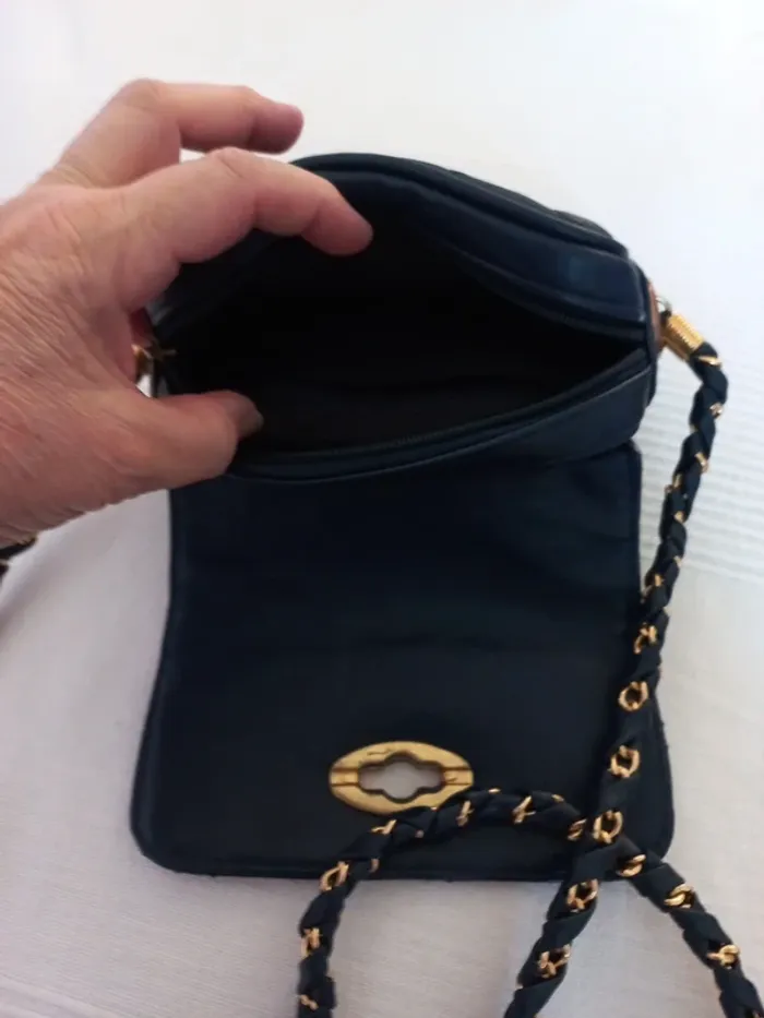 Sac bleu marine - photo numéro 5