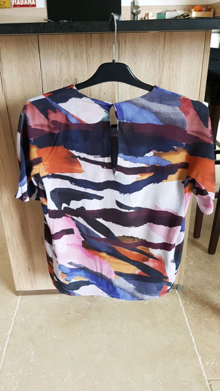 Top Mango bariolé - photo numéro 3