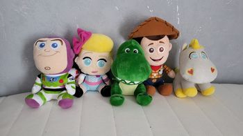 Lot 5 peluches Toy Story