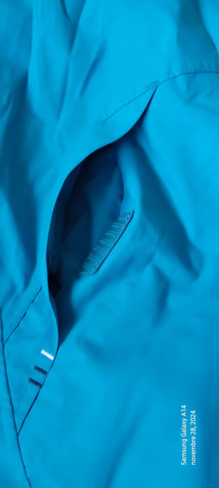 Blouson coupe vent doublé tribord bleu garçon 12 ans décathlon - photo numéro 10