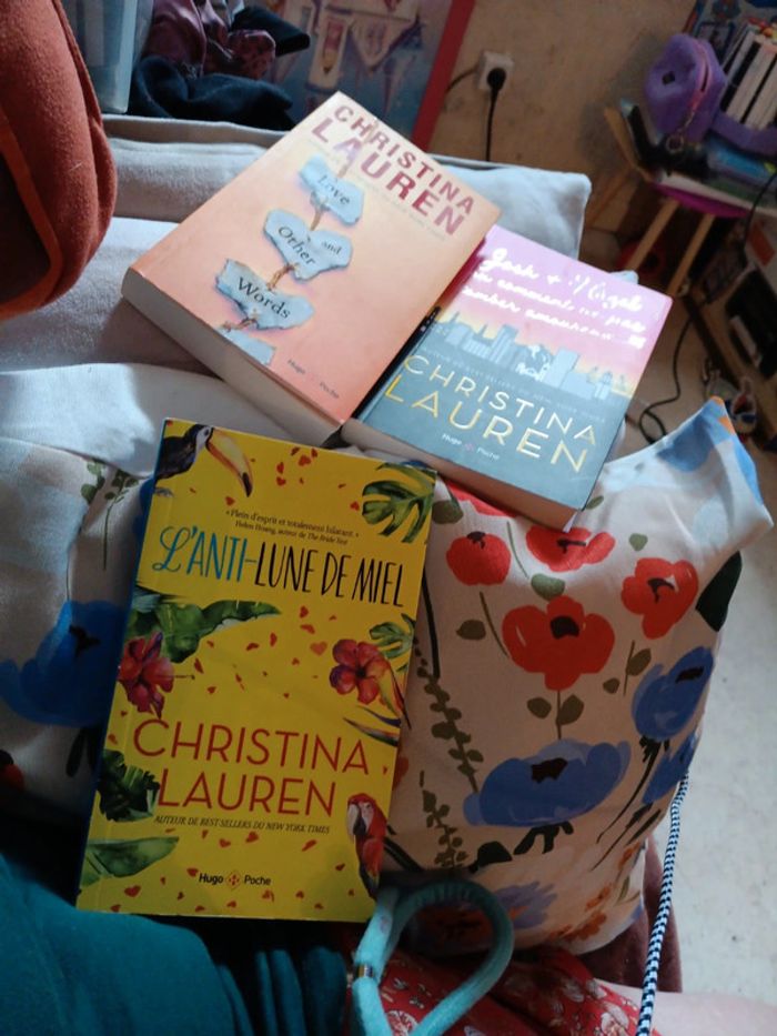 Lot livre Christina Lauren pas de vinted go