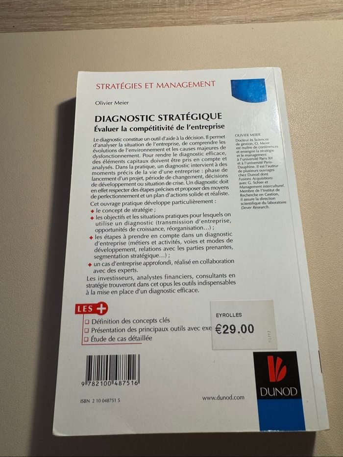 Livre Diagnostic stratégique - photo numéro 3