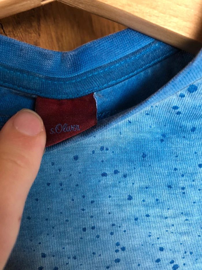 T-shirt longues manches s.Oliver 86cm - photo numéro 3