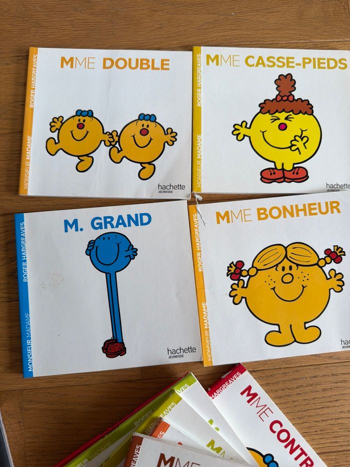 Lot livres monsieur madame