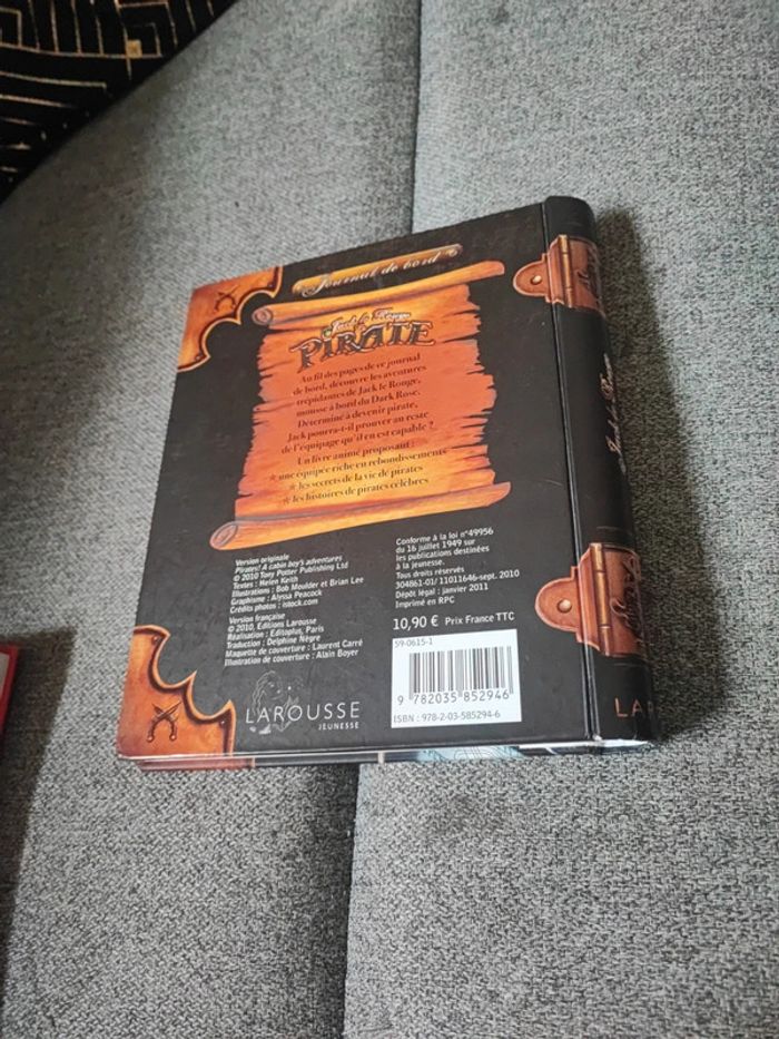 Livre 3d jack le rouge le pirate - photo numéro 5