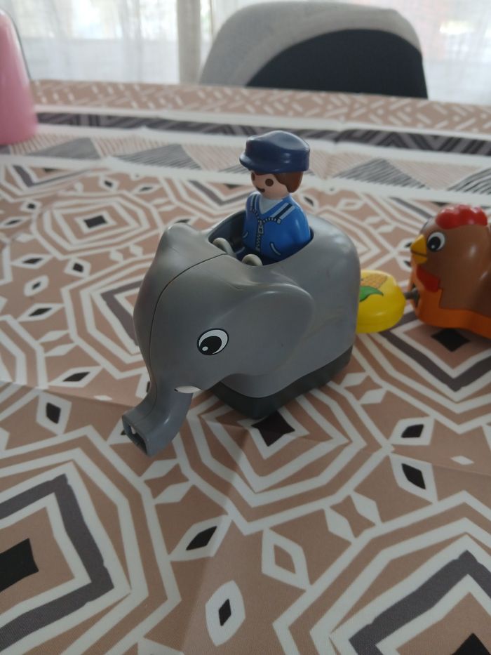 Playmobil 123 le train des animaux - photo numéro 2